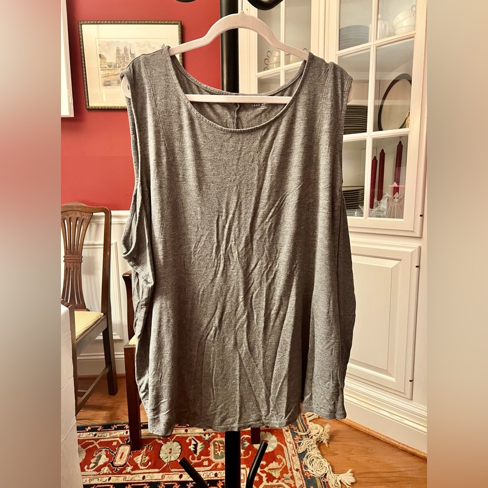 Lane Bryant Charcoal Tank Top